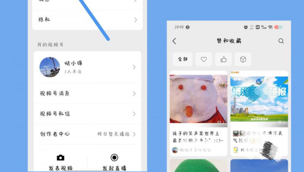 微信视频号显示最近看过，为你记录精彩瞬间
